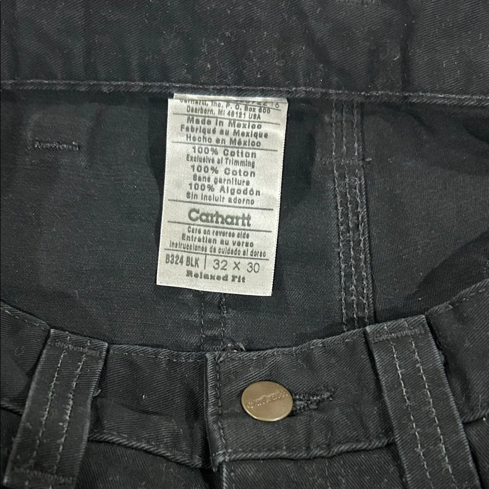 Carhartt Men's Black Pants - Picture 5 of 5